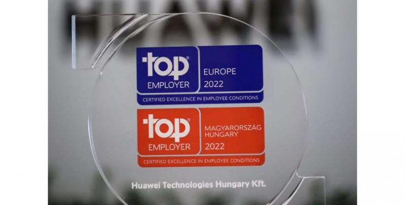 Legjobb internacionális munkáltatók közt a HUAWEI magyarországi leányvállalata