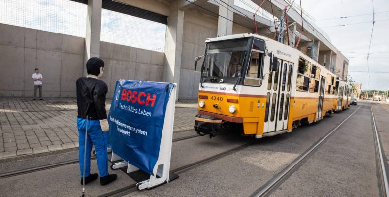 Ütközéselkerülő rendszer nyújt támogatást megelőzni a villamosbaleseteket Budapesten